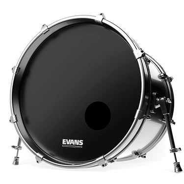 Parche Evans Bd22ronx Frontal Aspero Negro Con Hueco